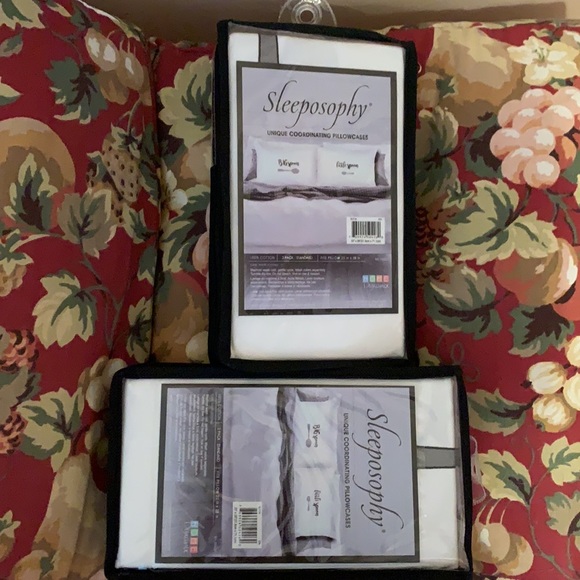 Sleeposophy Fun Standard Pillowcases Big Spoon Little Spoon - Picture 5 of 7